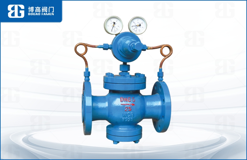 先導(dǎo)活塞式(shi)氣體減(jiǎn)壓閥