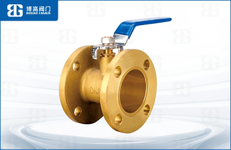黃(huáng)銅法蘭球閥(fa)