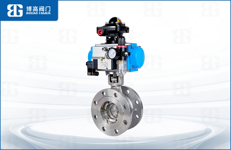 不鏽(xiù)鋼氣動法(fǎ)蘭中線蝶(dié)閥