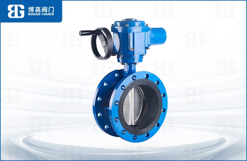 電動法蘭(lán)中線蝶閥(fá)