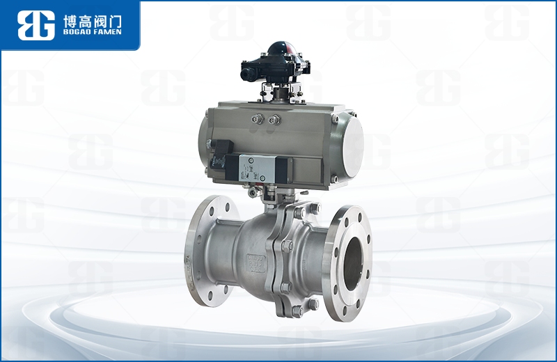 國标(biao)氣動浮(fú)動球閥(fá)